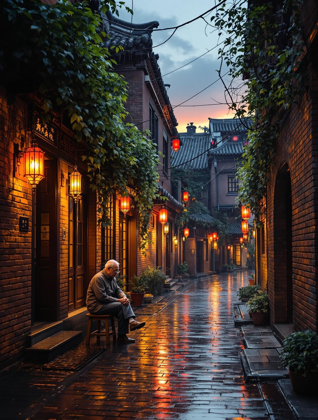 黄果AI魔改 - 巷子里的春秋，老城记忆题材短剧